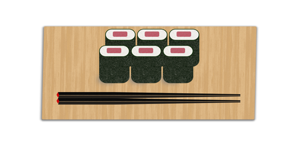纯css3寿司筷子代码