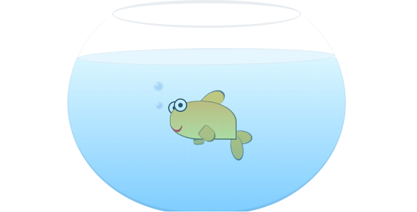 css3金鱼在浴缸吐泡泡动画