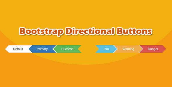 Bootstrap纯CSS3箭头按钮美化样式插件