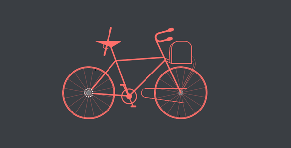 自行车动画纯CSS3