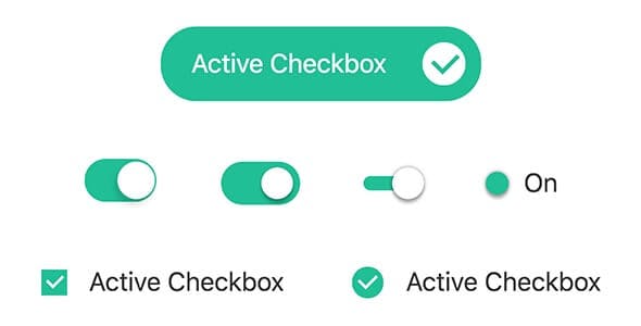 Checkbox选中动画CSS3开关