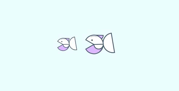 SVG大鱼吃小鱼动画特效