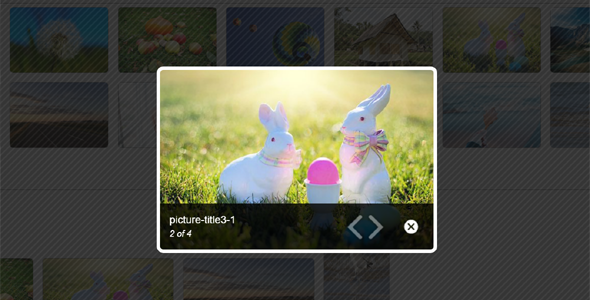 jquery图片弹出放大插件lightBox.js