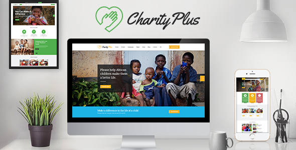 响应设计慈善筹款网站HTML5模板