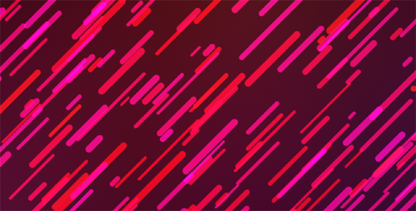 HTML5 Canvas绘制的红色倾斜线条划过动画特效