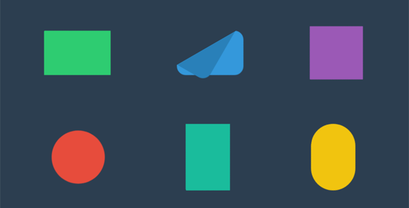 各种CSS形状的折角效果源码下载