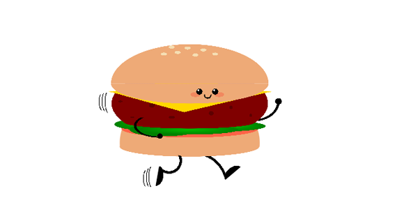 纯css代码画的卡通汉堡源码下载
