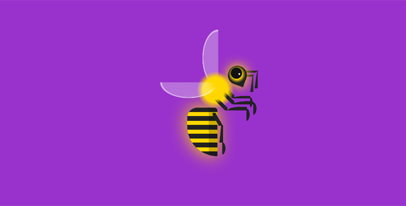 纯css画的蜜蜂网页代码源码下载