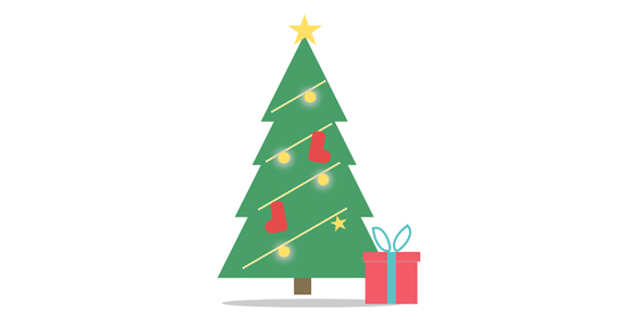 简单的html圣诞树代码
