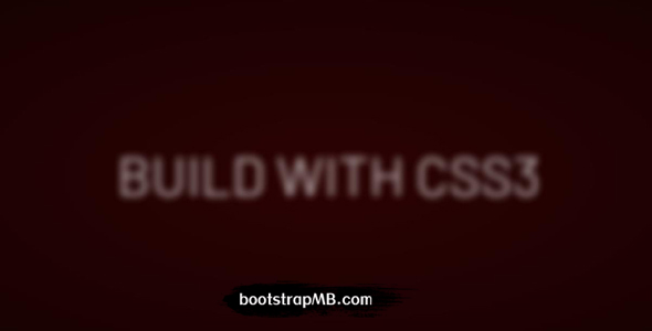 CSS3文本动画网页特效源码下载