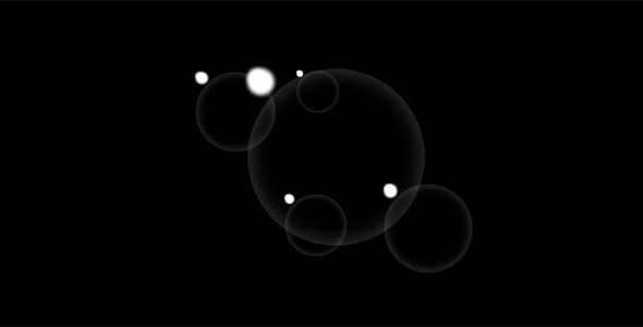 HTML CSS圆圈泡泡代码