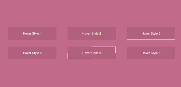 6中按钮Hover悬停边框流动CSS3效果源码下载
