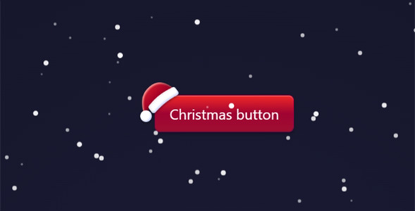 圣诞节主题按钮样式