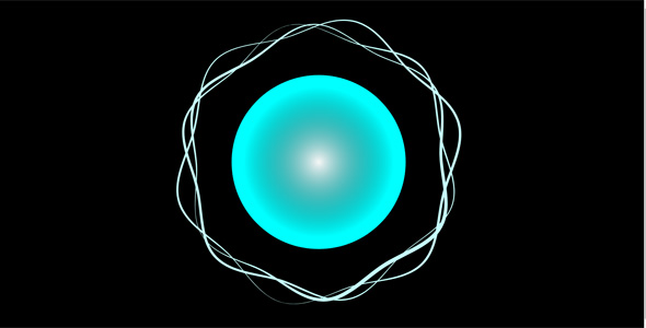 CSS能量球动画代码