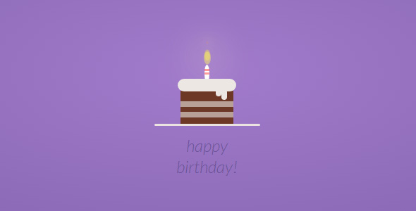 CSS3 HTML生日蛋糕代码