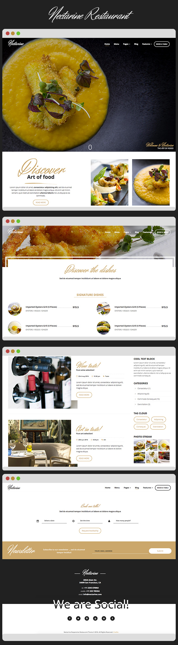 餐饮娱乐Bootstrap网页模板UI_76_164
