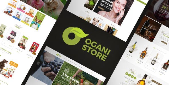 有机食品电子商务Bootstrap4模板 - Ogani源码下载