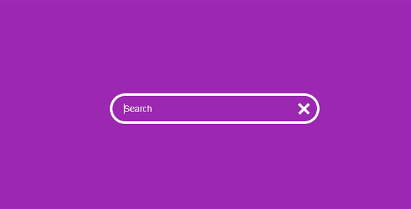 jQuery点击搜索图标出现搜索框动画