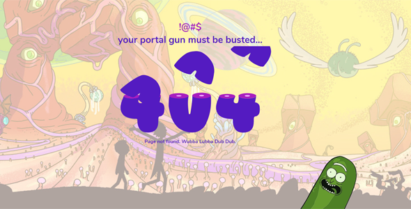 创意svg动画404页面虫子