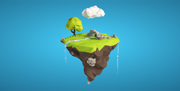 jQuery+CSS3漂浮空中的小岛动画