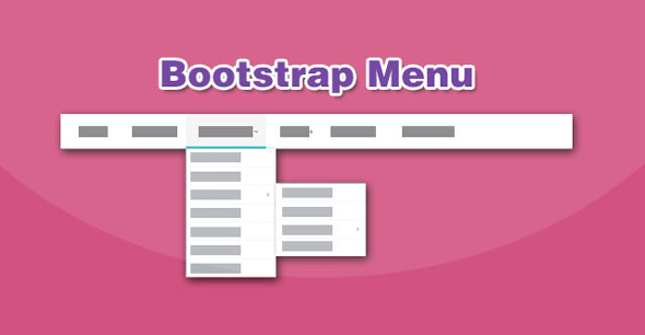 Bootstrap简洁多级网站顶部导航菜单插件源码下载