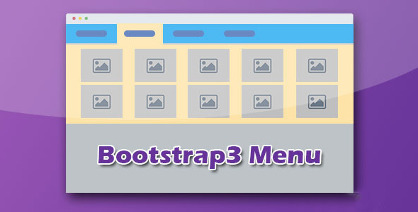 复杂Bootstrap网站下拉导航菜单插件
