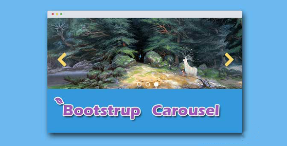 Bootstrap自适用宽度幻灯片轮播图插件源码下载