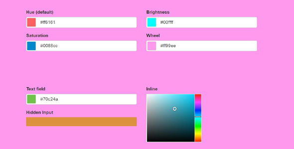 jQuery简单的颜色选择器插件源码下载