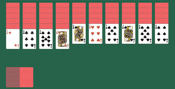 jQuery实现Windows扑克牌小游戏代码