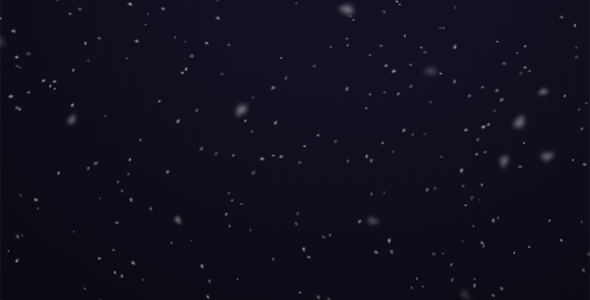 Canvas和TweenMax.js下大雪动画背景