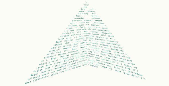 css3+js文本三角形布局样式源码下载