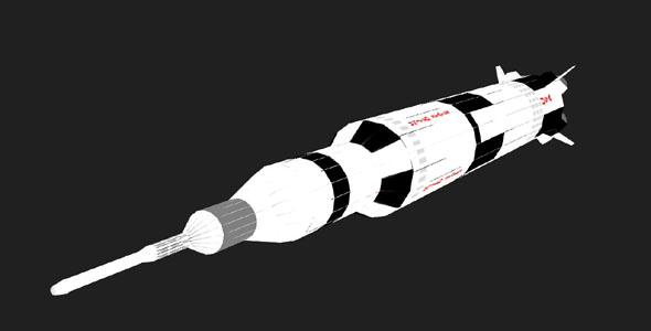 纯css3模拟土星五号火箭发射3d动画源码下载