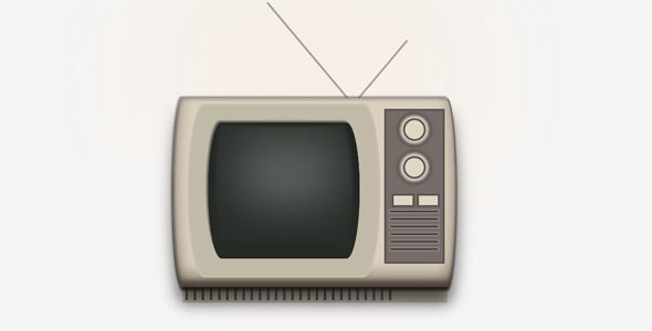 CSS老式电视机样式代码源码下载