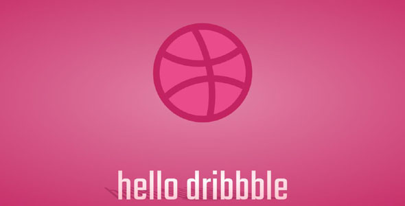 css3跳动的dribbble logo特效