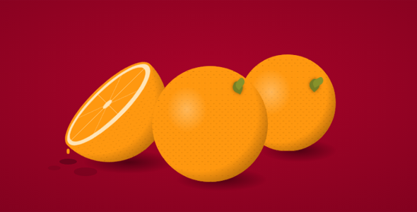 纯css3绘制跳动的橙子源码下载