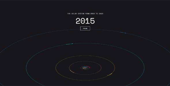 2010-2020年太阳系动画特效