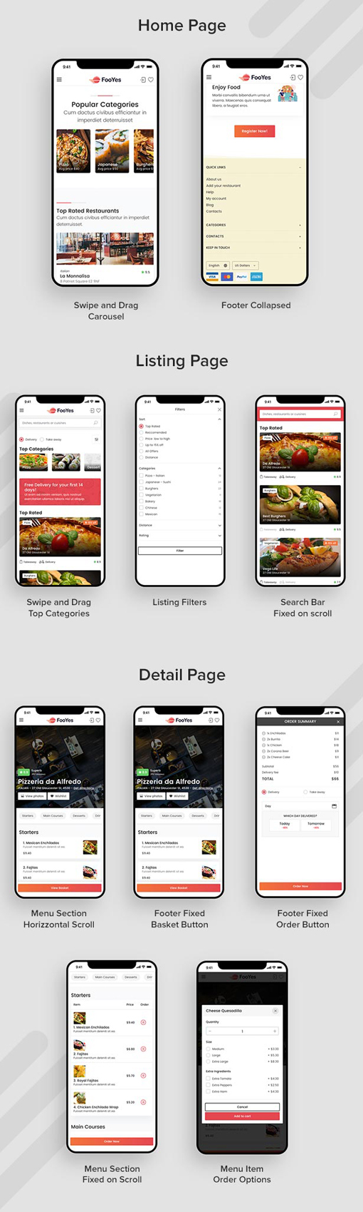餐饮娱乐Bootstrap网页模板UI_9150_9603