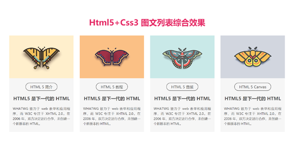 常用的CSS图文列表样式代码源码下载