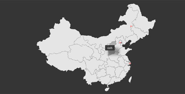jquery-jvectormap中国地图插件