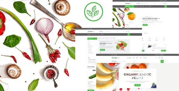 绿色农产品水果电商购物网站前端模板