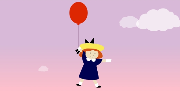 气球漂浮css3动画特效