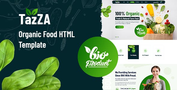 绿色农产品电商网站HTML模板