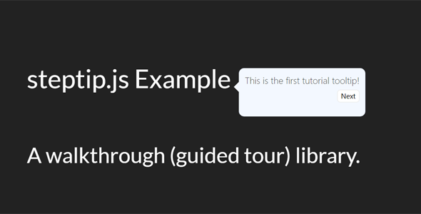 steptip.js网页步骤引导插件源码下载