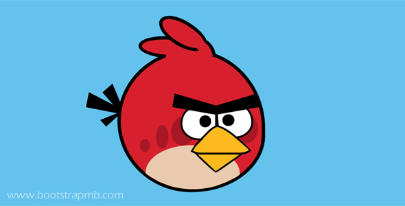 CSS+HTML愤怒的小鸟代码