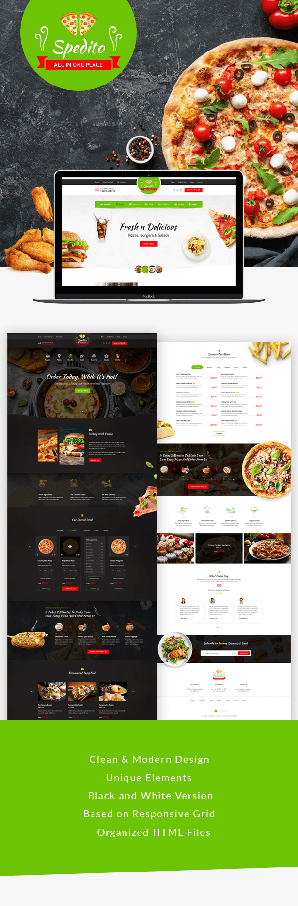 餐饮娱乐Bootstrap网页模板UI_9722_10257