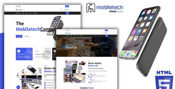 手机品牌官网购物商店HTML5模板