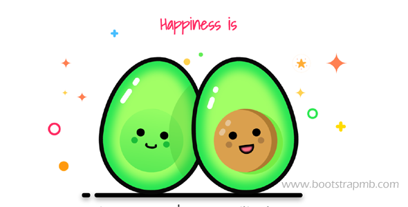 CSS+DIV快乐的猕猴桃网页动画