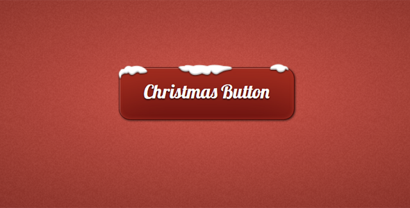 漂亮的圣诞按钮样式