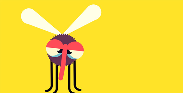 CSS HTML蚊子动画代码