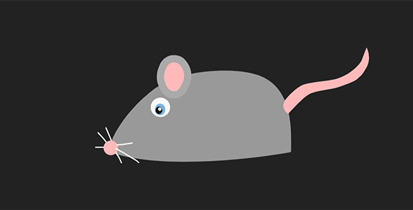 svg代码绘制的小老鼠